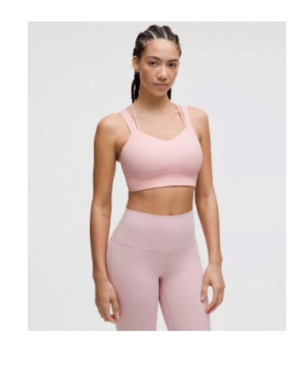 Like a Cloud Ribbed Longline Bra
Light Support, D/DD Cup